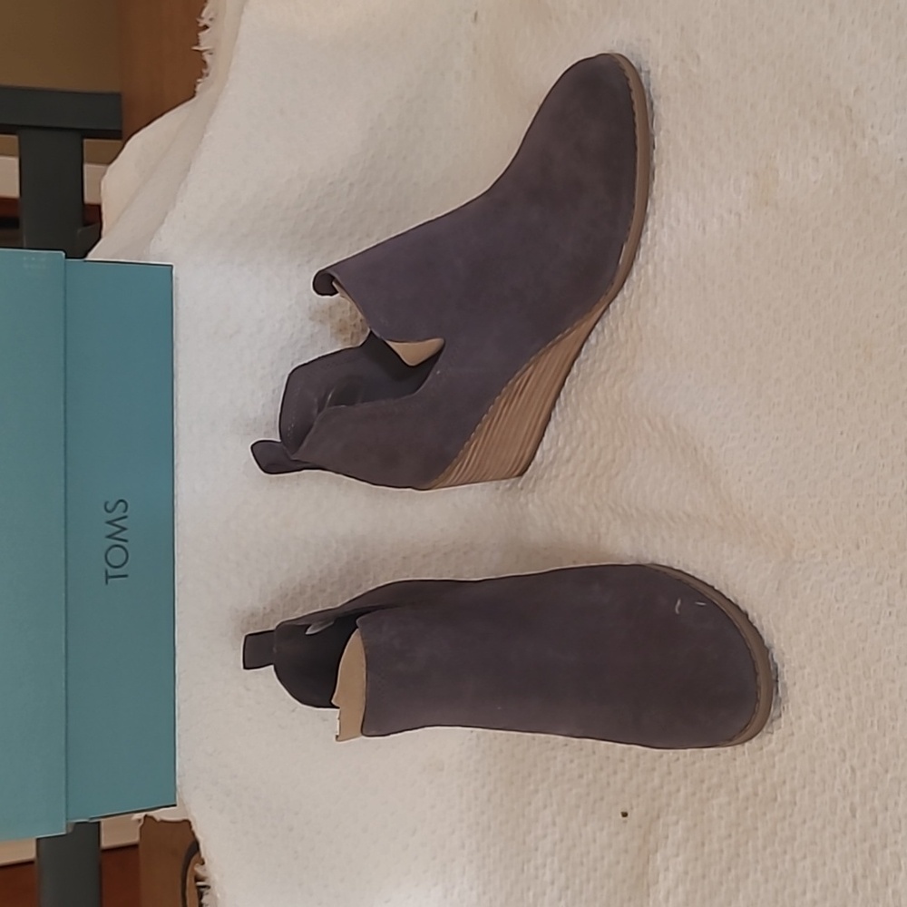 Suede booties
